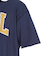エスエーエス（S.A.S）裾リブプリント半袖Tシャツ CAL SAS2345805-79 NAVY