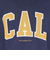 エスエーエス（S.A.S）裾リブプリント半袖Tシャツ CAL SAS2345805-79 NAVY