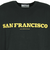 エスエーエス（S.A.S）プリント半袖Tシャツ SANFRAN SAS2345808-19 BLACK