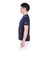ルコックスポルティフ（lecoqsportif）テニスウェア グラフィックゲームシャツ LN4FHT11M NV00