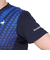 ルコックスポルティフ（lecoqsportif）テニスウェア グラフィックゲームシャツ LN4FHT11M NV00