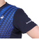 ルコックスポルティフ（lecoqsportif）テニスウェア グラフィックゲームシャツ LN4FHT11M NV00