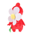 ピクミンぬいぐるみマスコット 赤ピクミン花 NT 005137