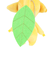 ピクミンぬいぐるみマスコット 黄ピクミン葉 NT 005151