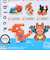 カワダ（KAWADA）ナノブロック ミニナノ ポケットモンスターほのおタイプ NBMC 11