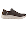 スケッチャーズ（SKECHERS）ウォーキングシューズ スリップインズ ゴーウォーク フレックス SM ブラウン 216326-BRN スニーカー ハンズフリ…