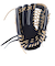 ウイルソン（Wilson）軟式用グラブ 外野手用 野球グローブ 一般 ベーシック Lab DUAL D8型 Wブラック 左投用 WBW102376