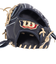 ウイルソン（Wilson）軟式用グラブ 外野手用 野球グローブ 一般 ベーシック Lab DUAL D8型 Wブラック 左投用 WBW102376