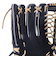 ウイルソン（Wilson）軟式用グラブ 外野手用 野球グローブ 一般 ベーシック Lab DUAL D8型 Wブラック 左投用 WBW102376