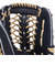 ウイルソン（Wilson）軟式用グラブ 外野手用 野球グローブ 一般 ベーシック Lab DUAL D8型 Wブラック 左投用 WBW102376