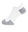 アンダーアーマー（UNDER ARMOUR）靴下 UAアーマードライ クッション ノーショー タブ ソックス 23-29cm 白 1376075 100 超速…