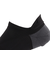 アンダーアーマー（UNDER ARMOUR）アーマードライ アイソチル ノーショー タブ ソックス 1376078 001 冷感 黒