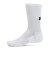 アンダーアーマー（UNDER ARMOUR）トレーニング コットン クルー ソックス 3足組 1386311 100 白
