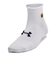アンダーアーマー（UNDER ARMOUR）エッセンシャル ノベルティ クオーター ソックス 3足組 1384025 102 白