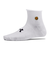 アンダーアーマー（UNDER ARMOUR）エッセンシャル ノベルティ クオーター ソックス 3足組 1384025 102 白