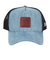 ニューエラ（NEW ERA）9FORTY A-Frame トラッカー Denim Leather Patch キャップ 14307480