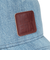 ニューエラ（NEW ERA）9FORTY A-Frame トラッカー Denim Leather Patch キャップ 14307480