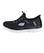スケッチャーズ（SKECHERS）カジュアルシューズ スリップインズ サミッツ ベスト チョイス ブラック 150199W-BKLB スニーカー ハンズフリー