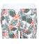 ミニ裏毛 ボタニカル柄ショートパンツ 15327-WHT A