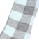 ニューバランス（new balance）2足組 ギンガムチェック ロングソックス LAS45753AS1