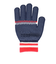 アンブロ（UMBRO）手袋 ジュニア ニットグローブ UUDYJD55 NVRD 防寒