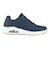 スケッチャーズ（SKECHERS）カジュアルシューズ ウノ スタンド オン エア ネイビー 52458-NVY スニーカー ファッションスニーカー クッション…