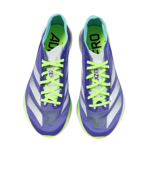アディダス（adidas）ランニングシューズ アディゼロタクミセン10M ブルー 楽天市場】アディダス adidas メンズ レディース ランニング