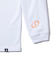 スポルディング（SPALDING）バスケットボールウェア ジュニア 長袖 Tシャツ ポルカドット カモ ボールプリント SJT24160WH