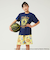 スポルディング（SPALDING）バスケットボールウェア ジュニア 半袖 Tシャツ スポンジ・ボブ フレッシュ オフ ザ グリル SJT24166SNV