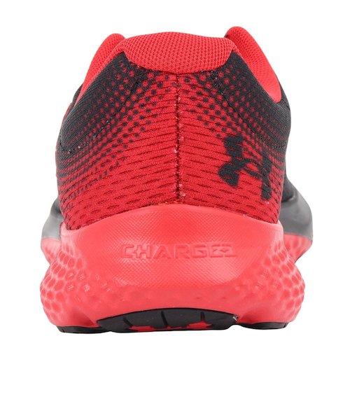 UNDER ARMOUR ランニングシューズ ブラック/レッド アンダーアーマー（UNDER ARMOUR）ランニングシューズ
