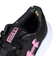 アンダーアーマー（UNDER ARMOUR）ランニングシューズ チャージドサージ4プリント ブラック ピンク 3027942 001 スニーカー クッション性…