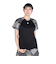 ルコックスポルティフ（lecoqsportif）テニスウェア 2way ゲームシャツ LN4FHT20L BK00