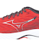 ミズノ（MIZUNO）ランニングシューズ ウエーブライダー28SW レッド グレー J1GC240407 スニーカー ジョギング トレーニング