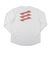 エゴザル（EGOZARU）バスケットボールウェア カラーロゴ ロングスリーブ Tシャツ EZFW24ULS011C002