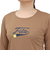 フィラ（FILA）テニスウェア ロゴプリント バックホールメッシュ ロングスリーブTシャツ VL2954-06A