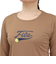 フィラ（FILA）テニスウェア ロゴプリント バックホールメッシュ ロングスリーブTシャツ VL2954-06A
