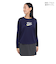 フィラ（FILA）テニスウェア ロゴプリント バックホールメッシュ ロングスリーブTシャツ VL2954-20