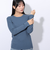 エルケクス（ELKEX）長袖 クルーネックシャツ EKL4FA0019 BLU