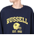 ラッセル（RUSSELL）カレッジロゴ スウェット ワイド RBM24F0015 NVY
