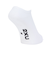 ツー・タイムズ・ユー（2XU）インビジブル ソックス 3足組 UQ6550E-WHT/BLK ホワイト
