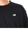 ニューバランス（new balance）バスケットボールウェア サイドカラーブロック ロングスリーブTシャツ AMT45180BK