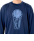 ニューバランス（new balance）バスケットボールウェア グラフィック ロングスリーブTシャツ AMT45181TNV