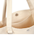 DIDONE ロゴ ビッグ トートバッグ 103203053014-WHITE