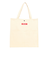 PIPING スクエア トートバッグ COOPER ロゴ 103212053011-RED