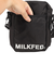 アクティブ フロントポケット MOLLE ショルダーバッグ 103224053003-BLACK