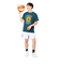 スポルディング（SPALDING）バスケットボールウェア 半袖Tシャツ スポンジ・ボブ フレッシュ オフ ザ グリル SMT24141SSP