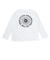 ニューエラ（NEW ERA）ジュニア 長袖 コットン Tシャツ Circle OOTTF ホワイト 14325141