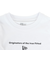 ニューエラ（NEW ERA）ジュニア 長袖 コットン Tシャツ Circle OOTTF ホワイト 14325141