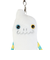 モケケ ストラップ スカンツ MKK-0048WH ぬいぐるみマスコット