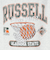 ラッセル（RUSSELL）HighCotton カスレプリント スウェットシャツ RBM24F0004 MGRY